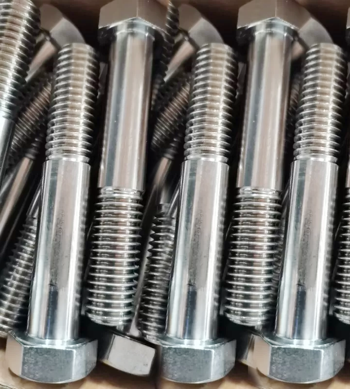 825 Super Duplex Incoloy Hastelloy Hex Bolts
